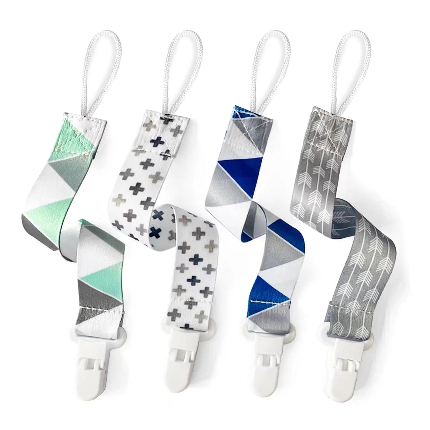 Pacifier Clips (4 Pack)