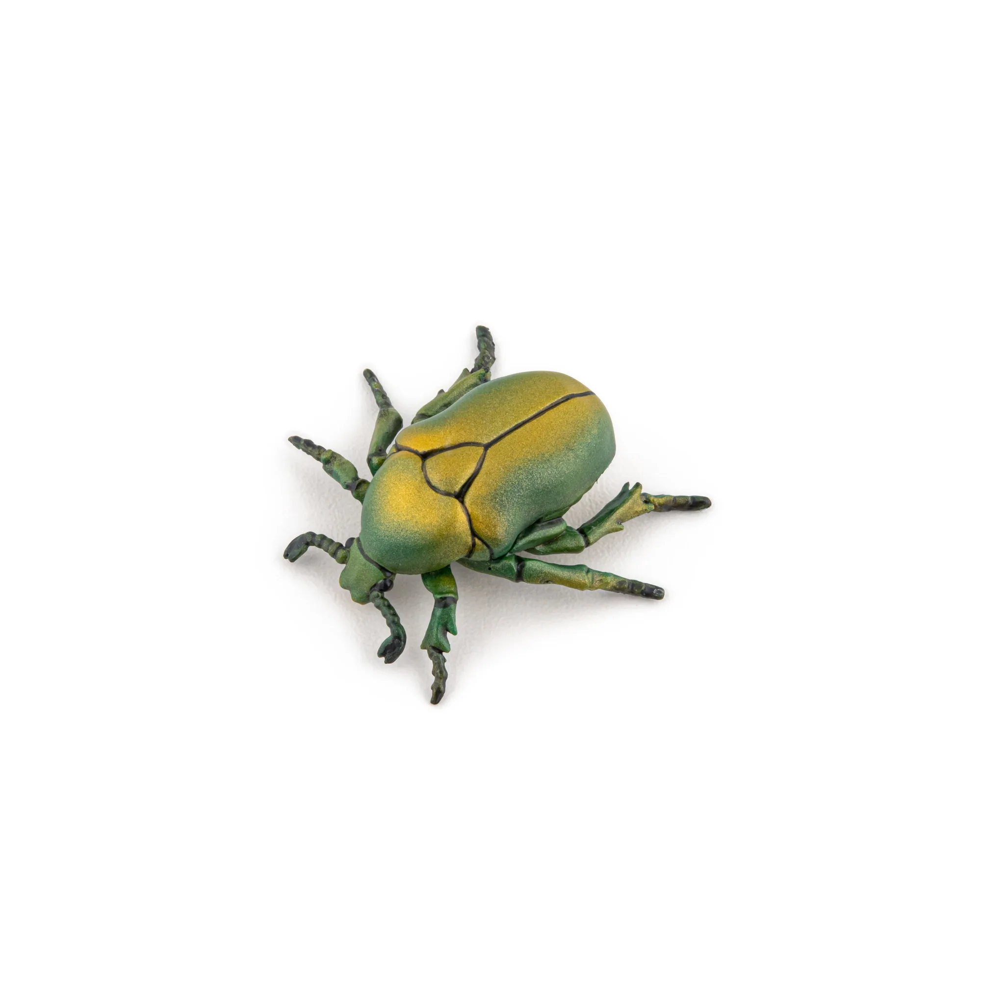 How to Identify a Garden Beetle Figurine