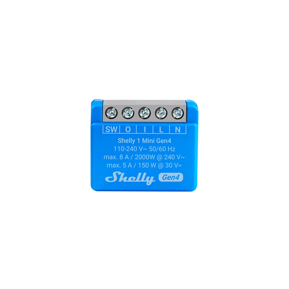 Shelly 1 Mini Gen4 vs Shelly Pro 2CB: Compact vs Professional Relay Comparison