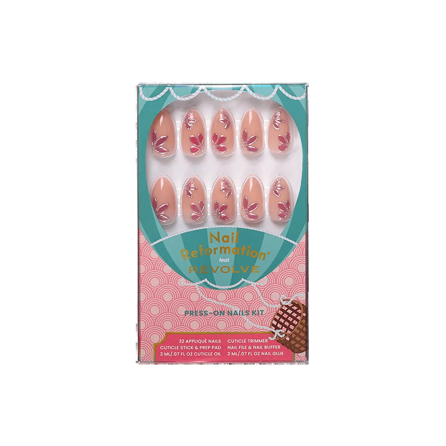 Berry Blossom vs Rosé Blossom: duelo de unhas postiças florais