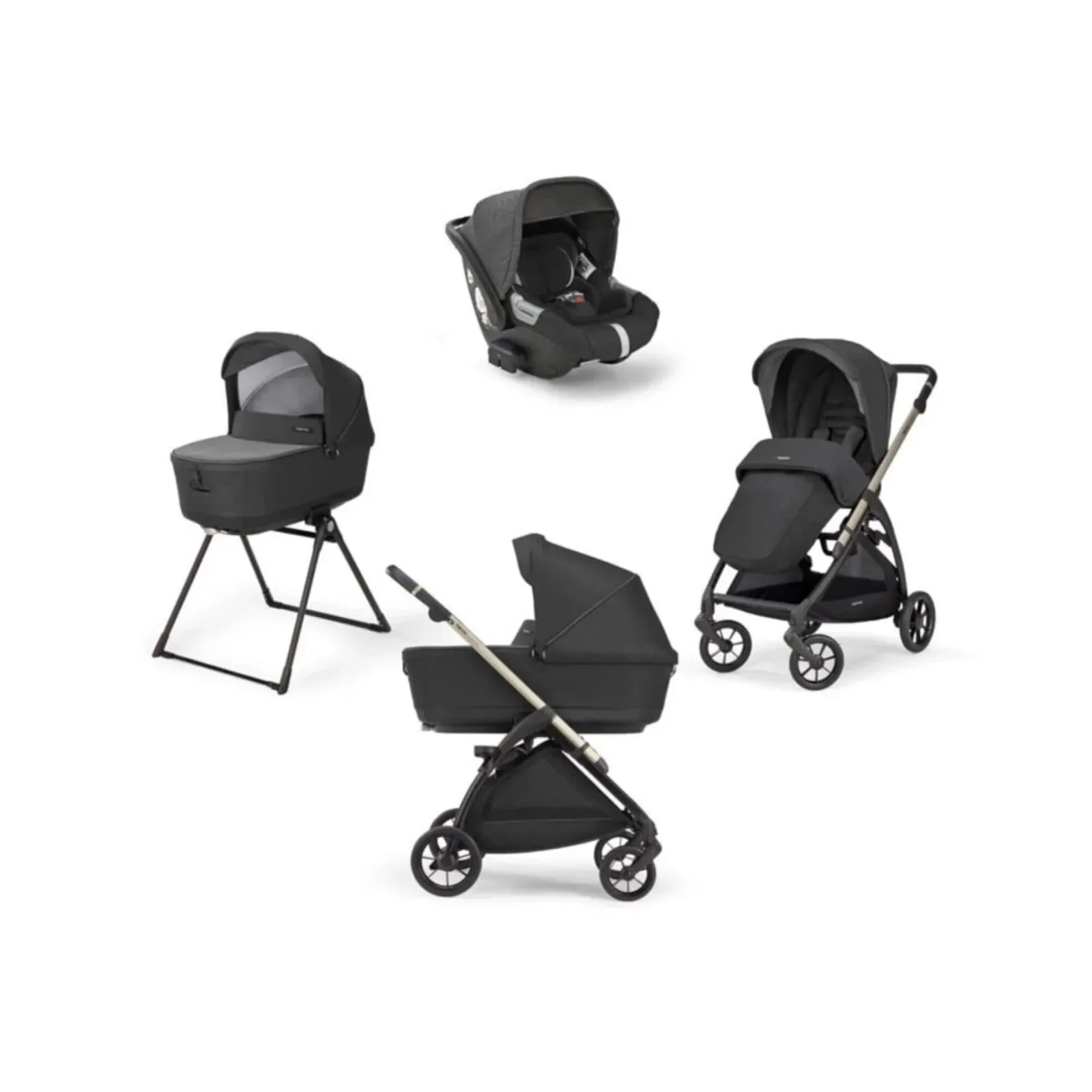Inglesina Electa Travel System - Upper Black