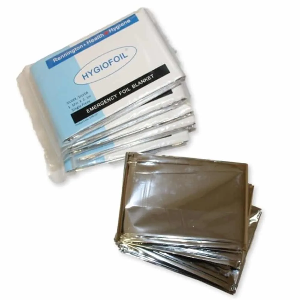 Thermal Emergency Foil Blanket 1×12