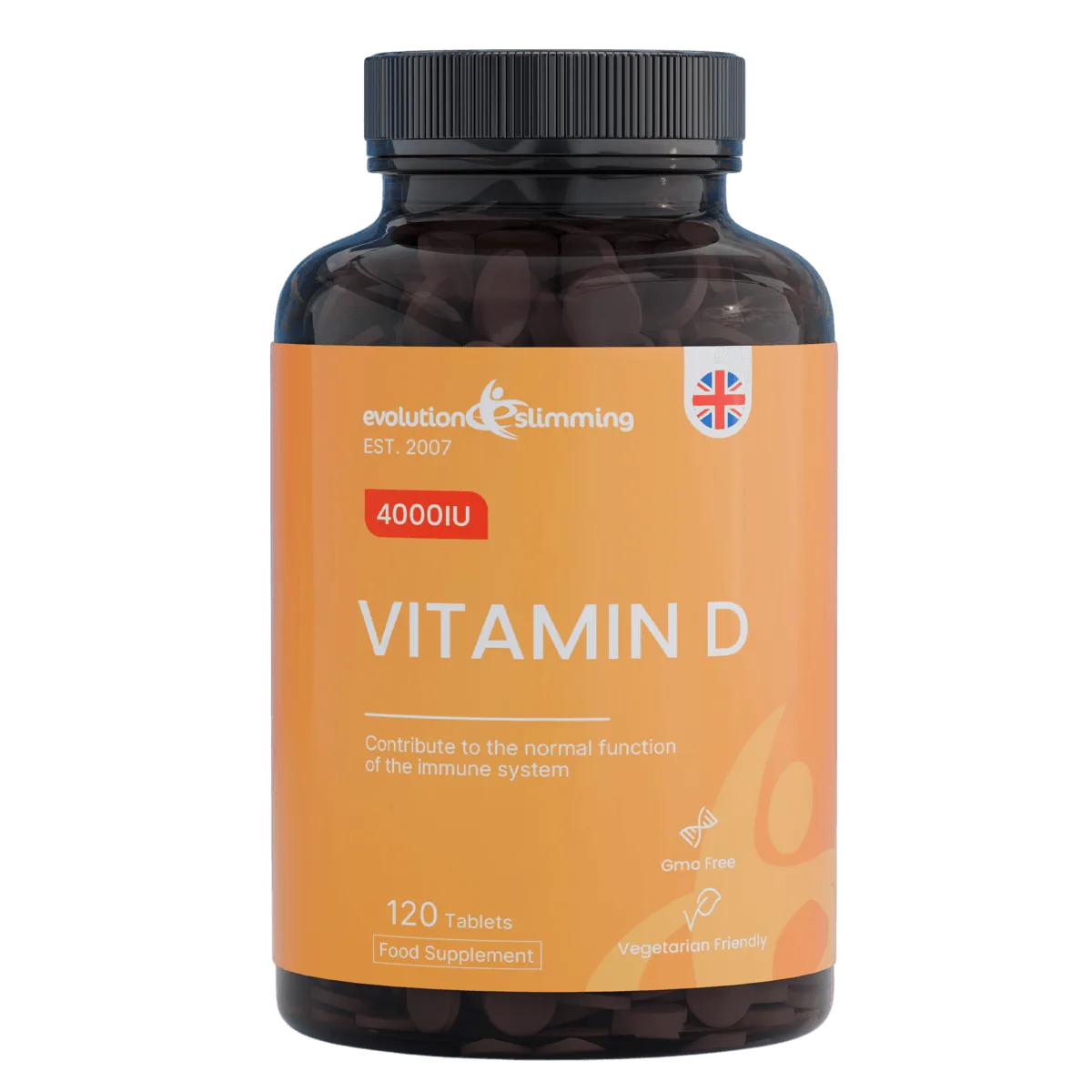 Vitamin D3 4000IU Tablets | Bone Muscle & Immune Support