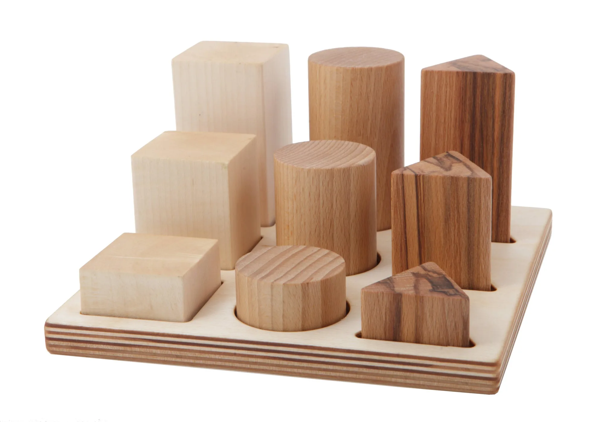 natural shape sorter board XL