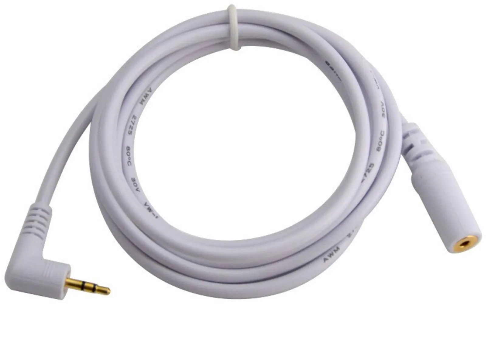 2.5mm Stereo Audio Extension Cable – Male to Female Jack Lead 1.5m