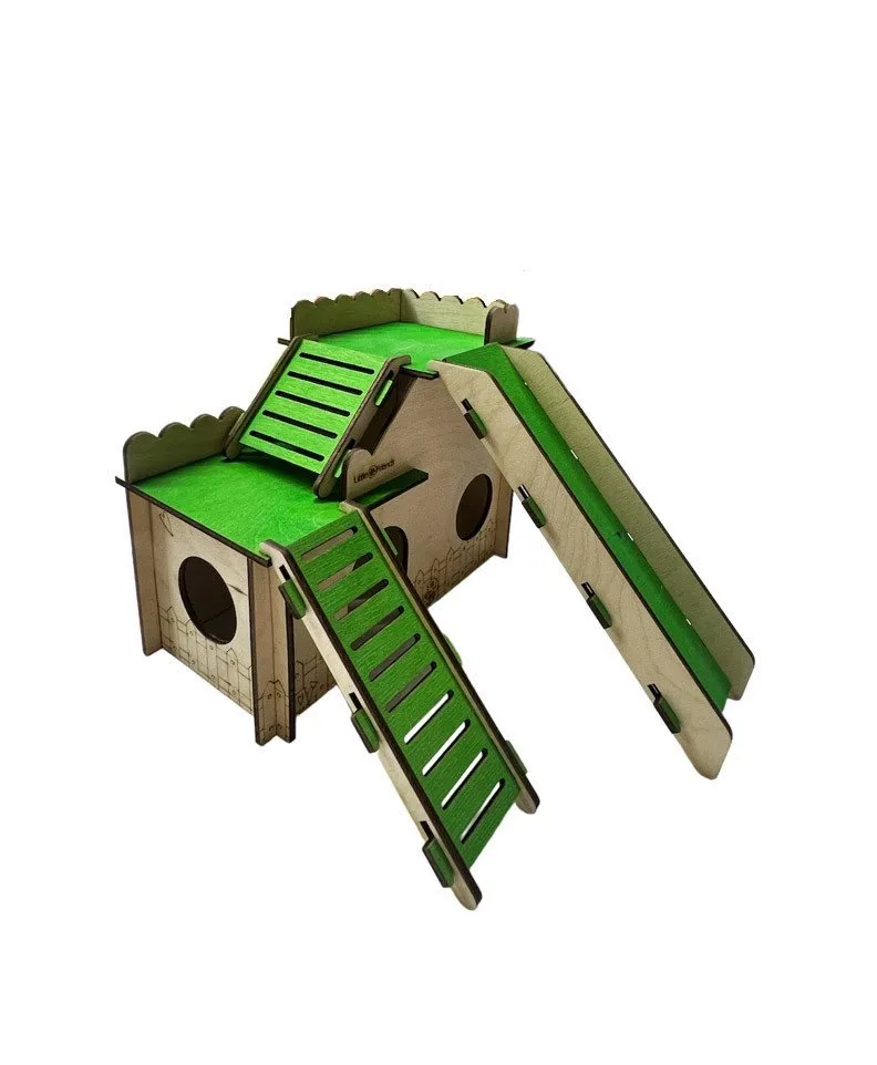 How to Set Up a Hamster Castle Home Toy