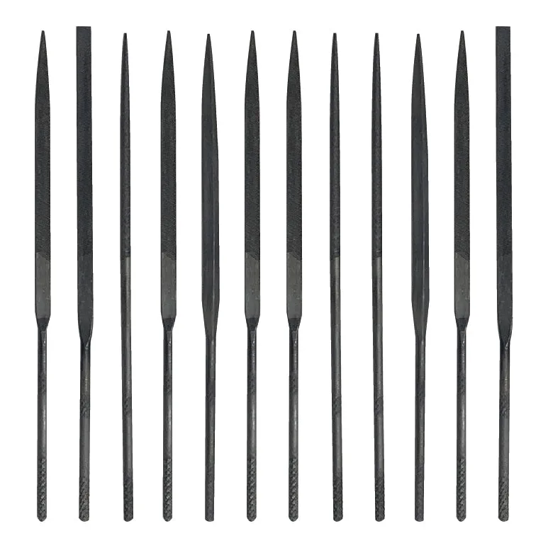 Mini Needle File Set 12-Piece Assorted