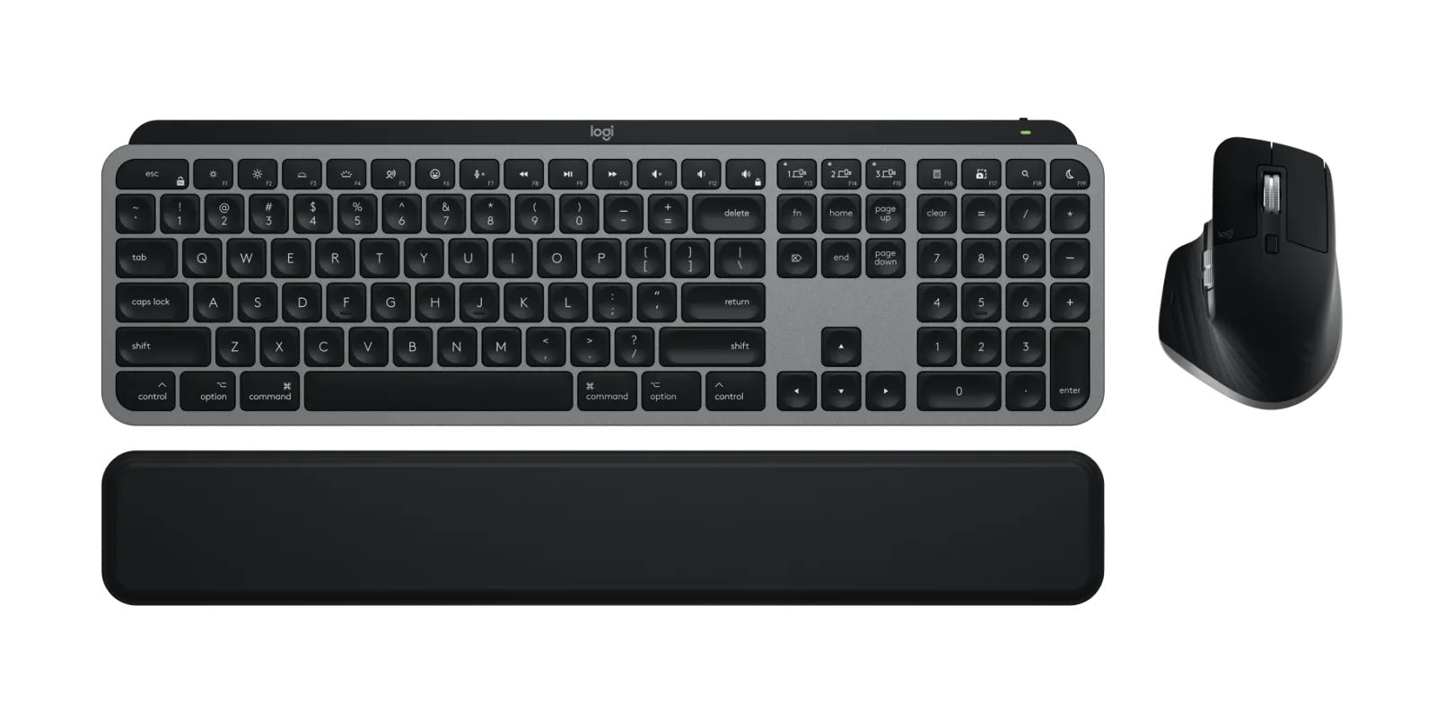 MX Keys S Combo for Mac - Space Gray - English US (QWERTY)