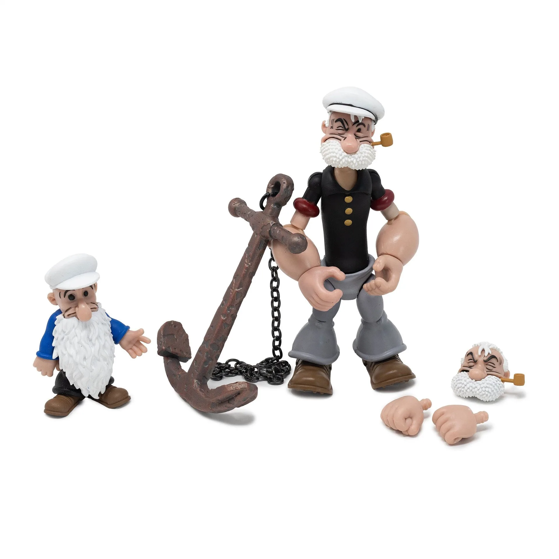 Popeye Classics Akční figurka: Poopdeck Pappy