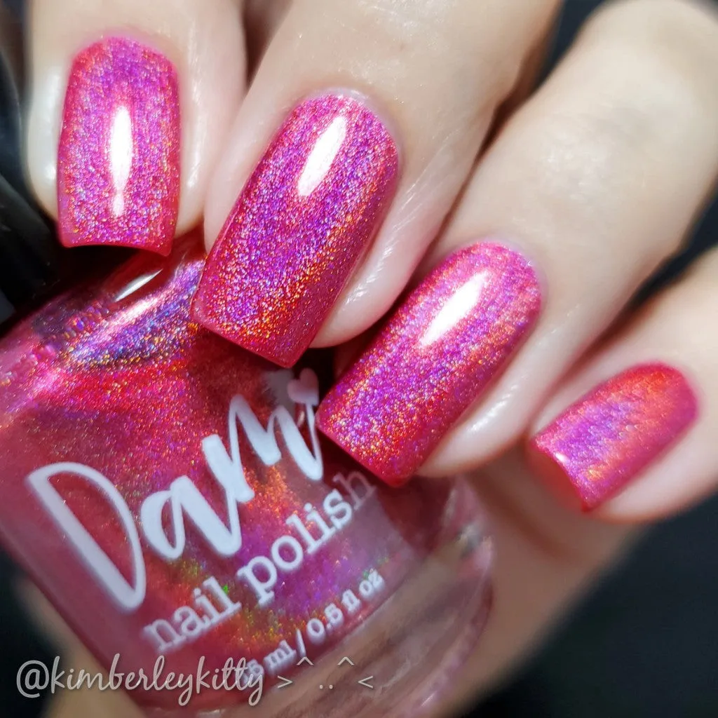 Really Red - Seriously Rainbows - Esmalte de uñas holográfico