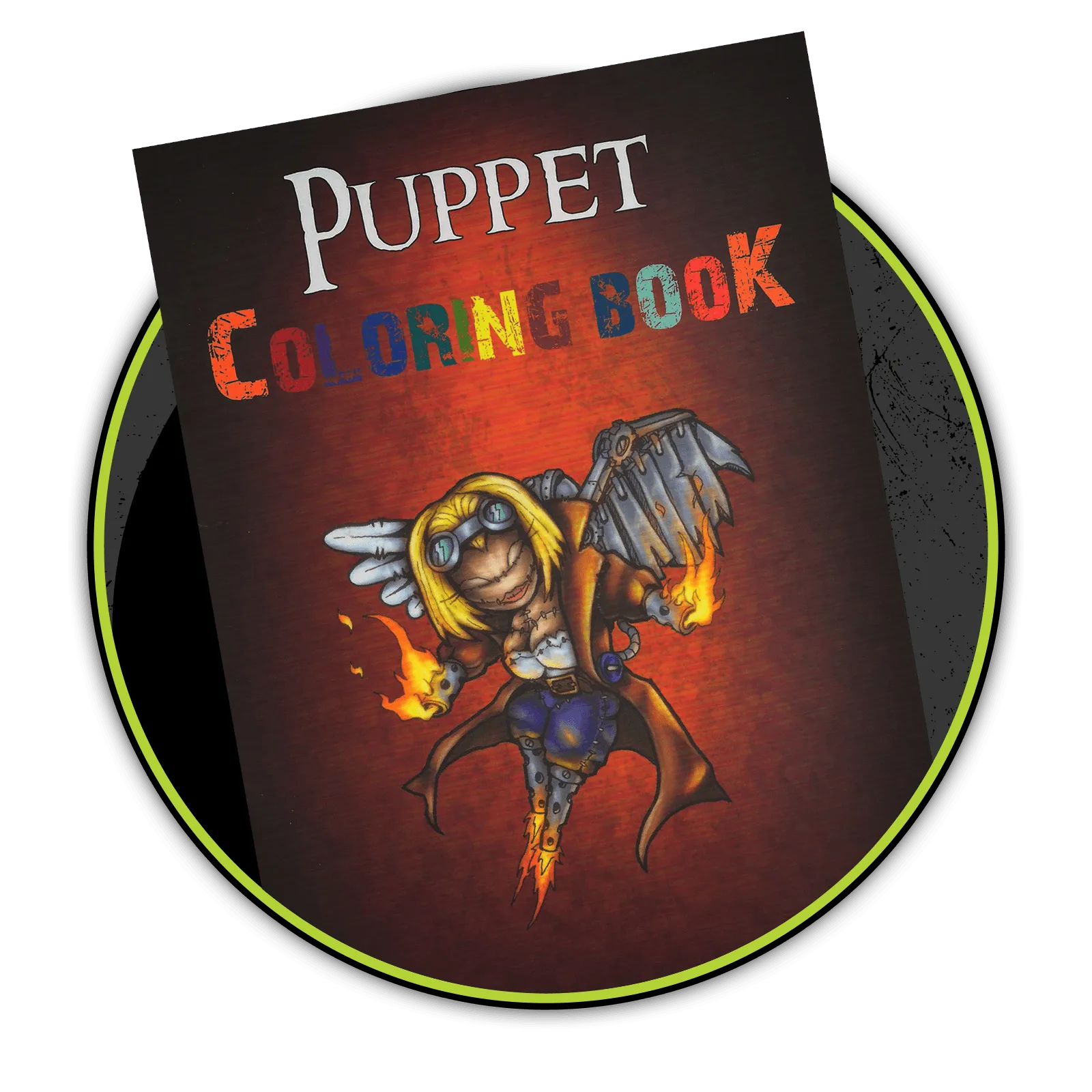 Malifaux Classics: Puppet Coloring Book