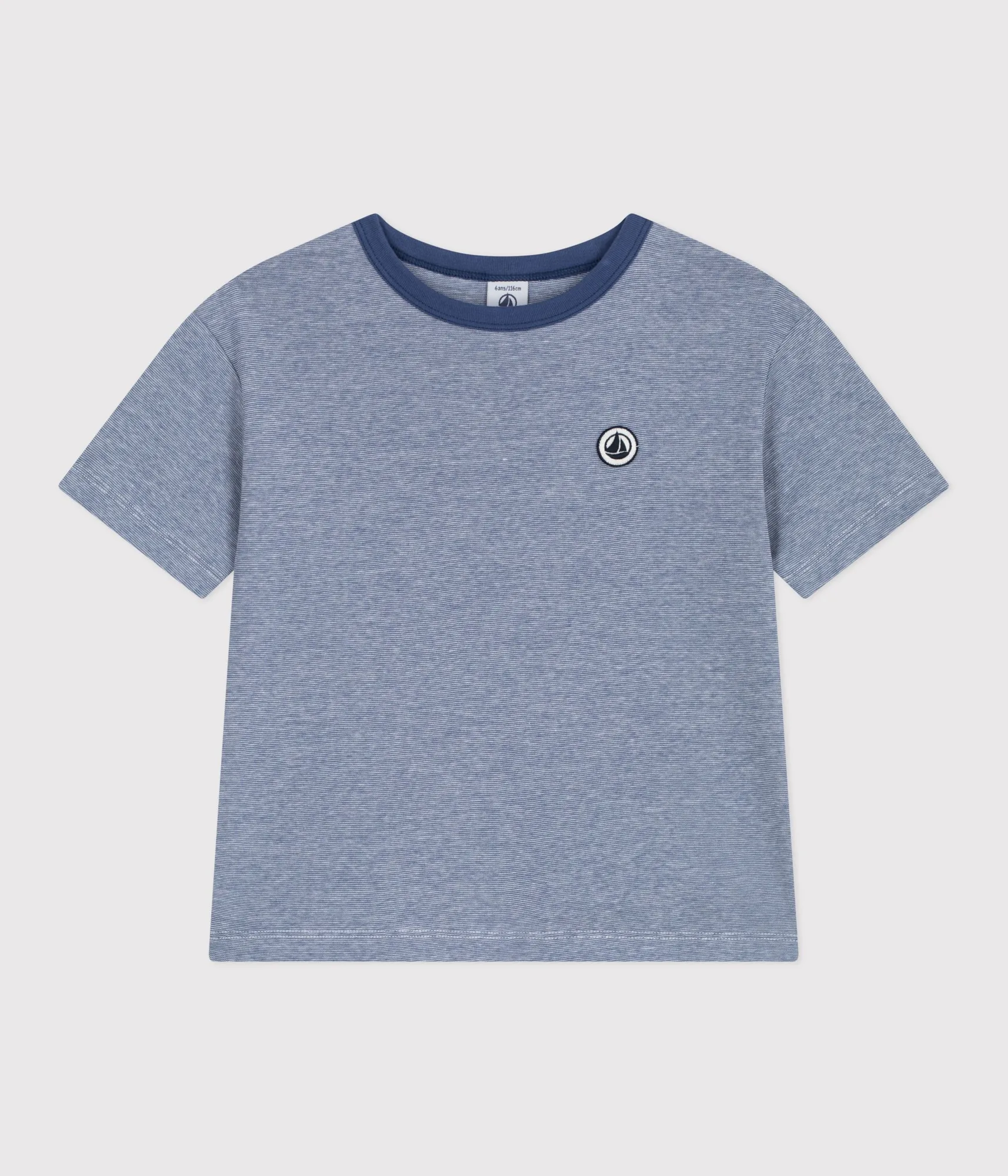 SS26 A0F65: T-shirt de algodão respirável para brincadeiras ativas