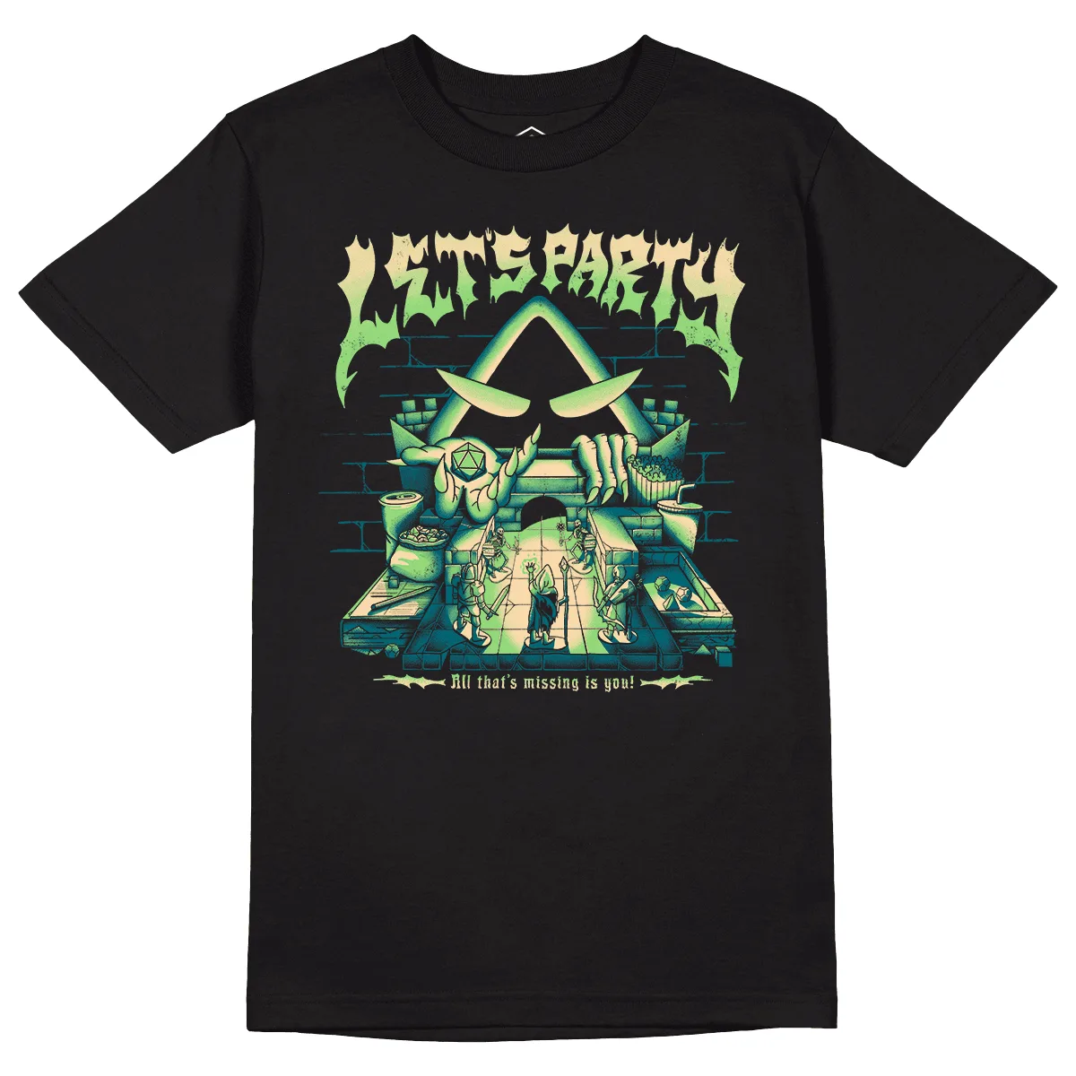 Das Critical Role Game Night T-Shirt lässig stylen