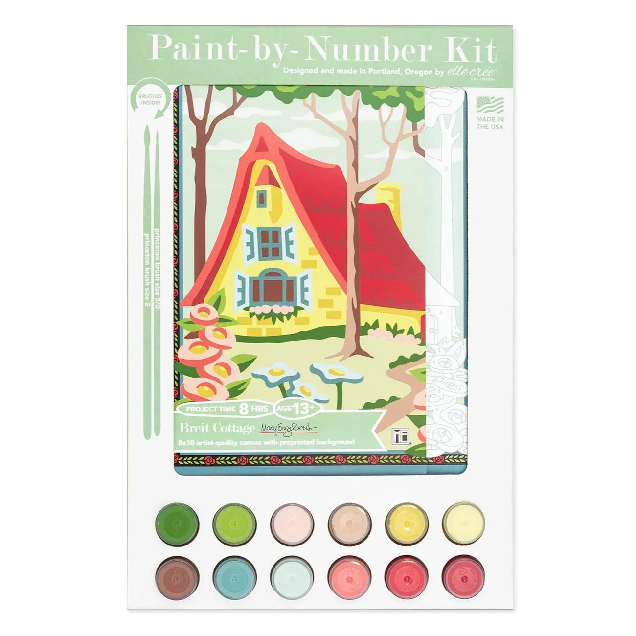 How to Make a Paint by Number Kit Look Framed