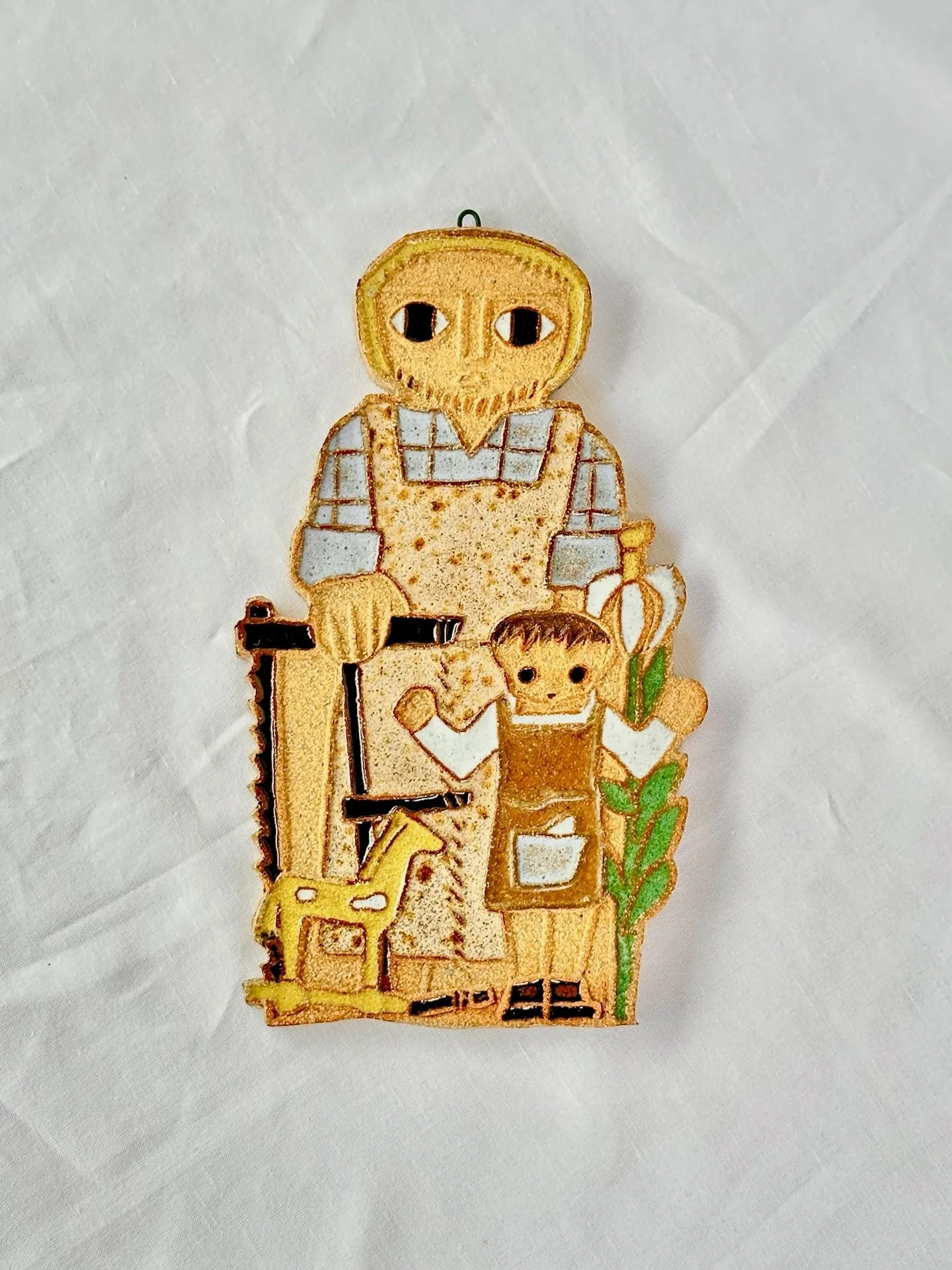 Ceramic Wall Art, Joseph