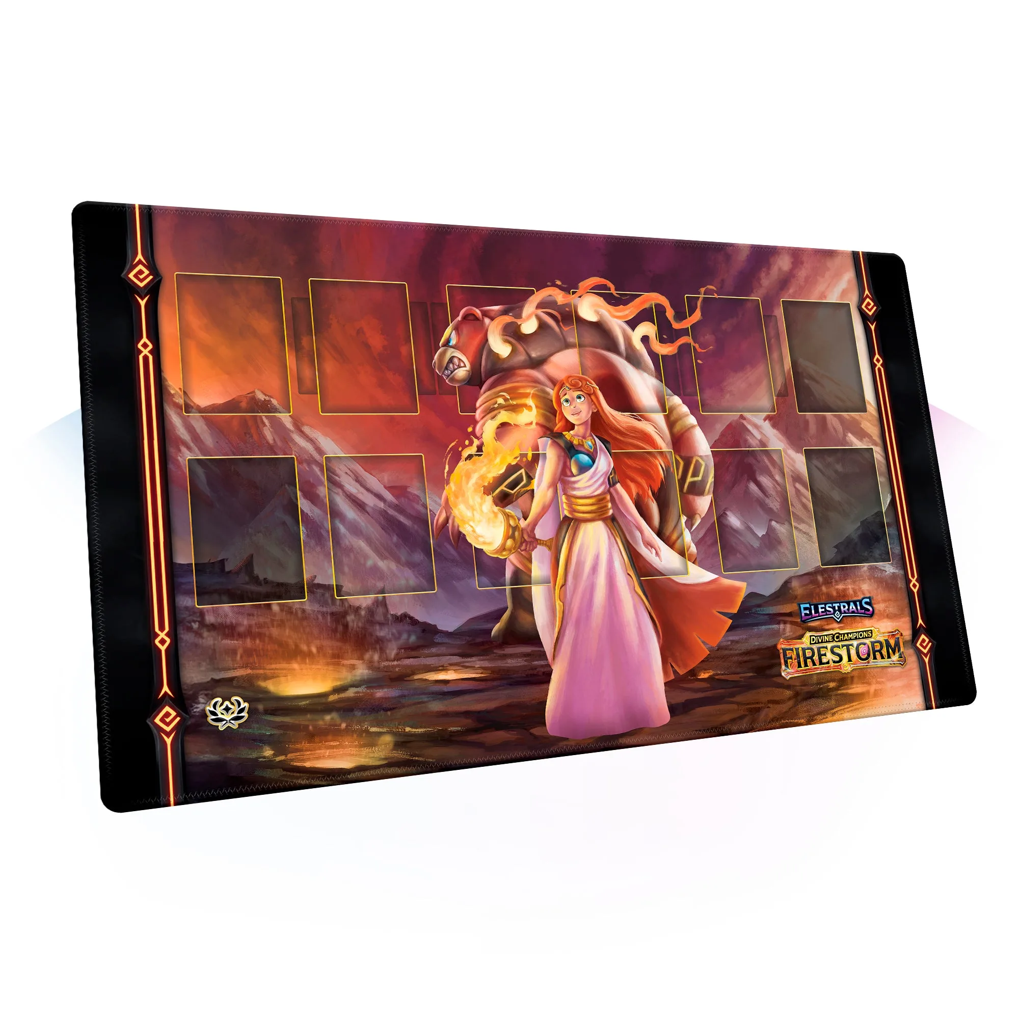 Elestrals TCG: Majursa Champion of Hestia Playmat