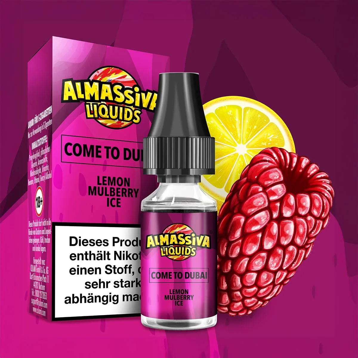 Massiv | Almassiva Liquid | Come to Dubai | 10mg Nikotin