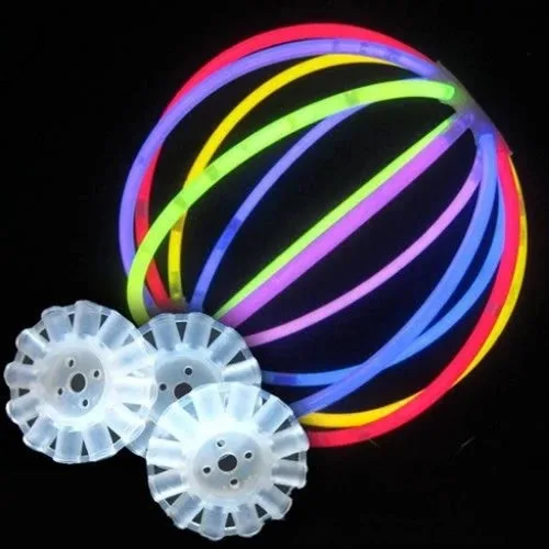 DIY Glow Bracelet Crafts Using Connectors