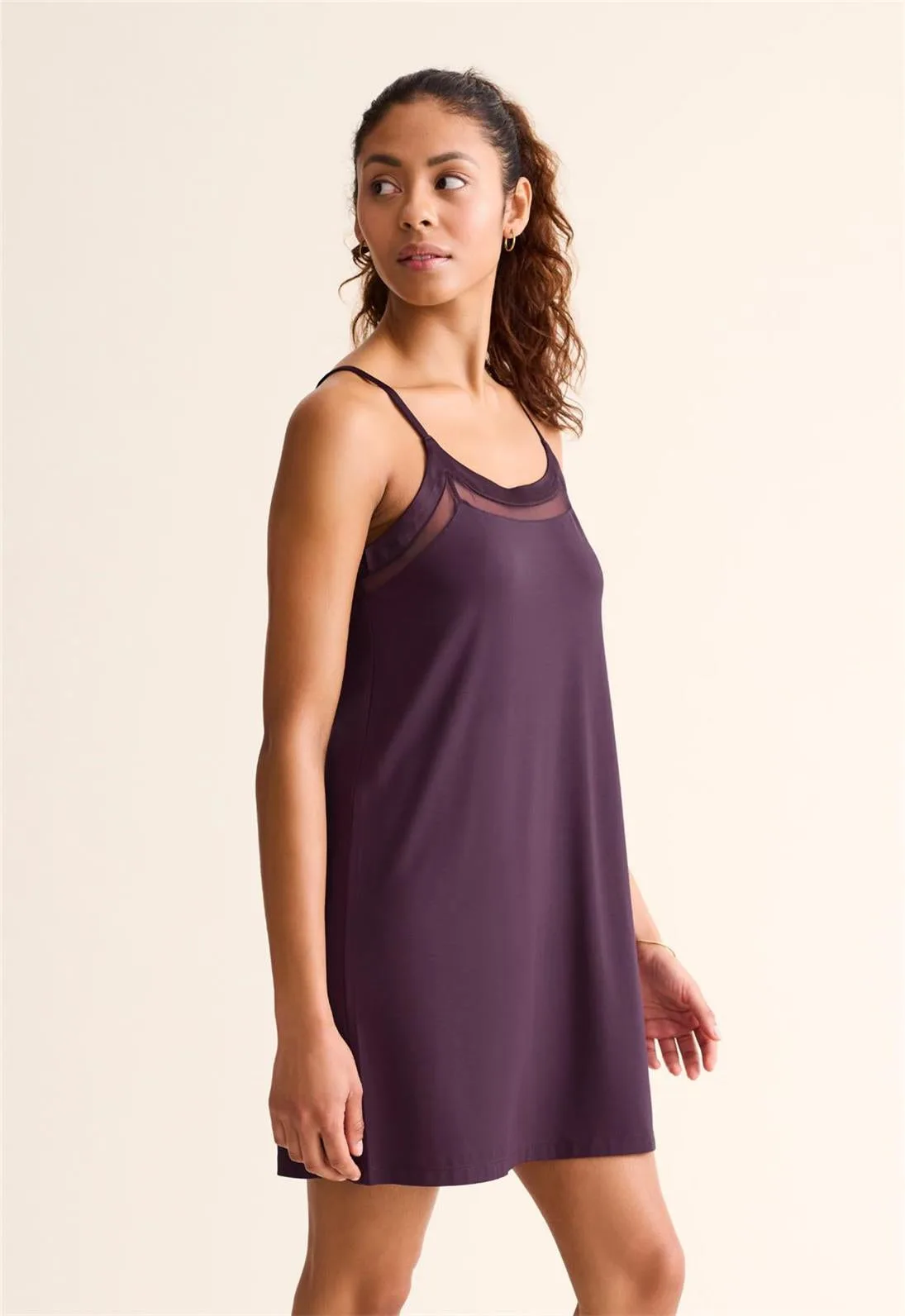 Tuxedo Slip Chemise