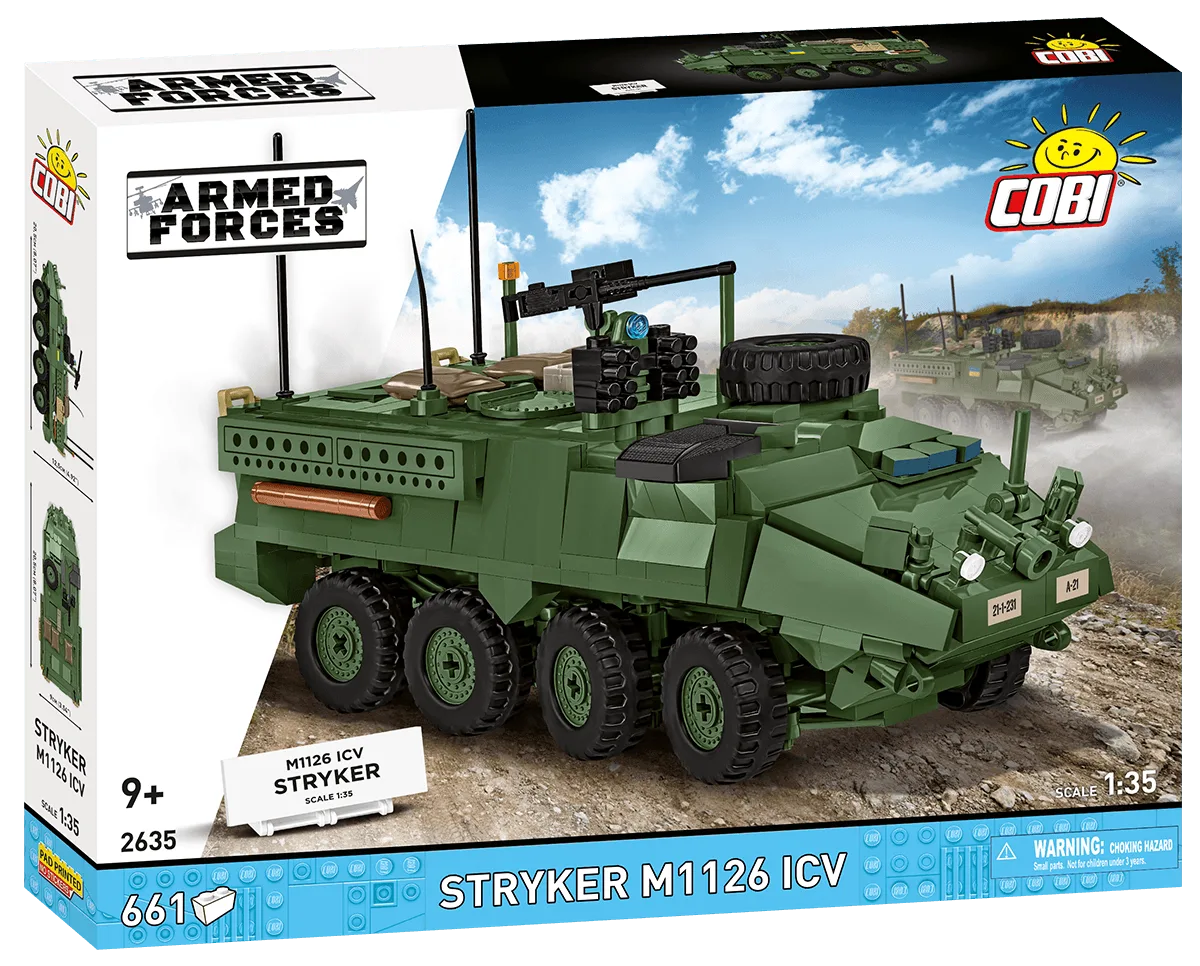 COBI 스트라이커 M1126 ICV 장갑차: 세트 #2635