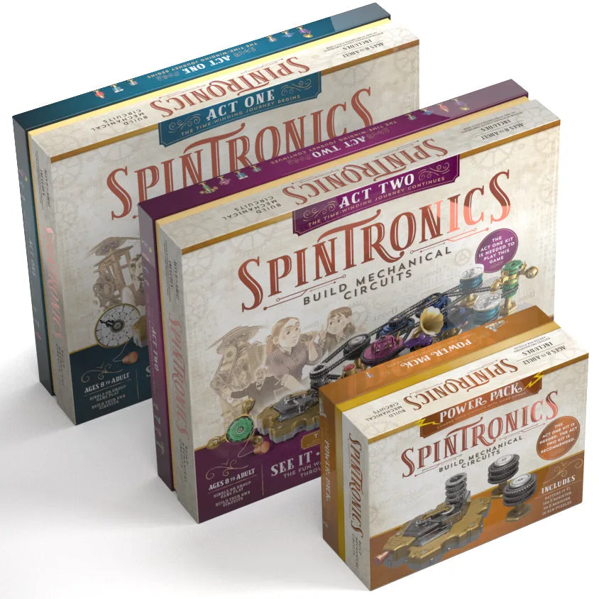 Spintronics Act One Act Two and Power Pack: What You Get
