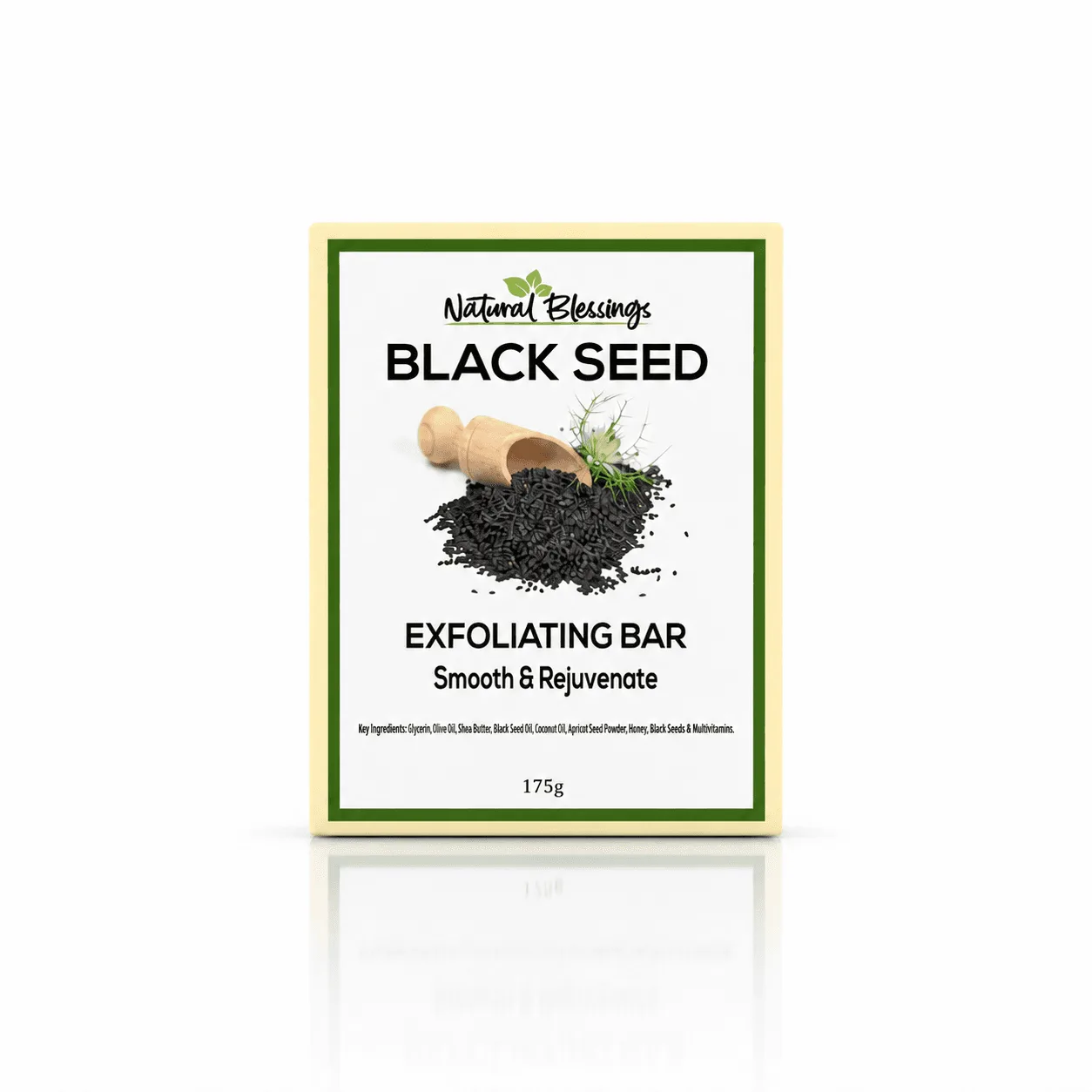 Barra Esfoliante de Semente Negra