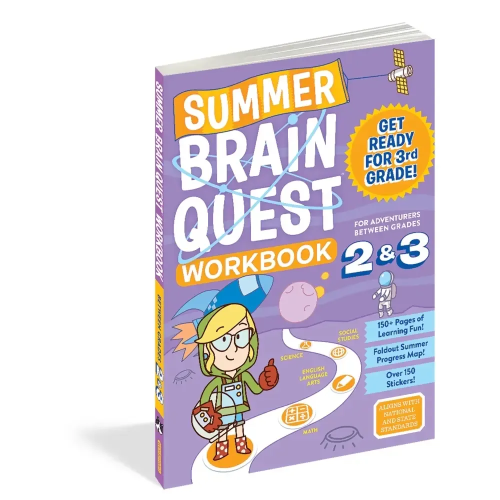 Summer Brain Quest 2-3: Skills Covered for Grade 2 to 3