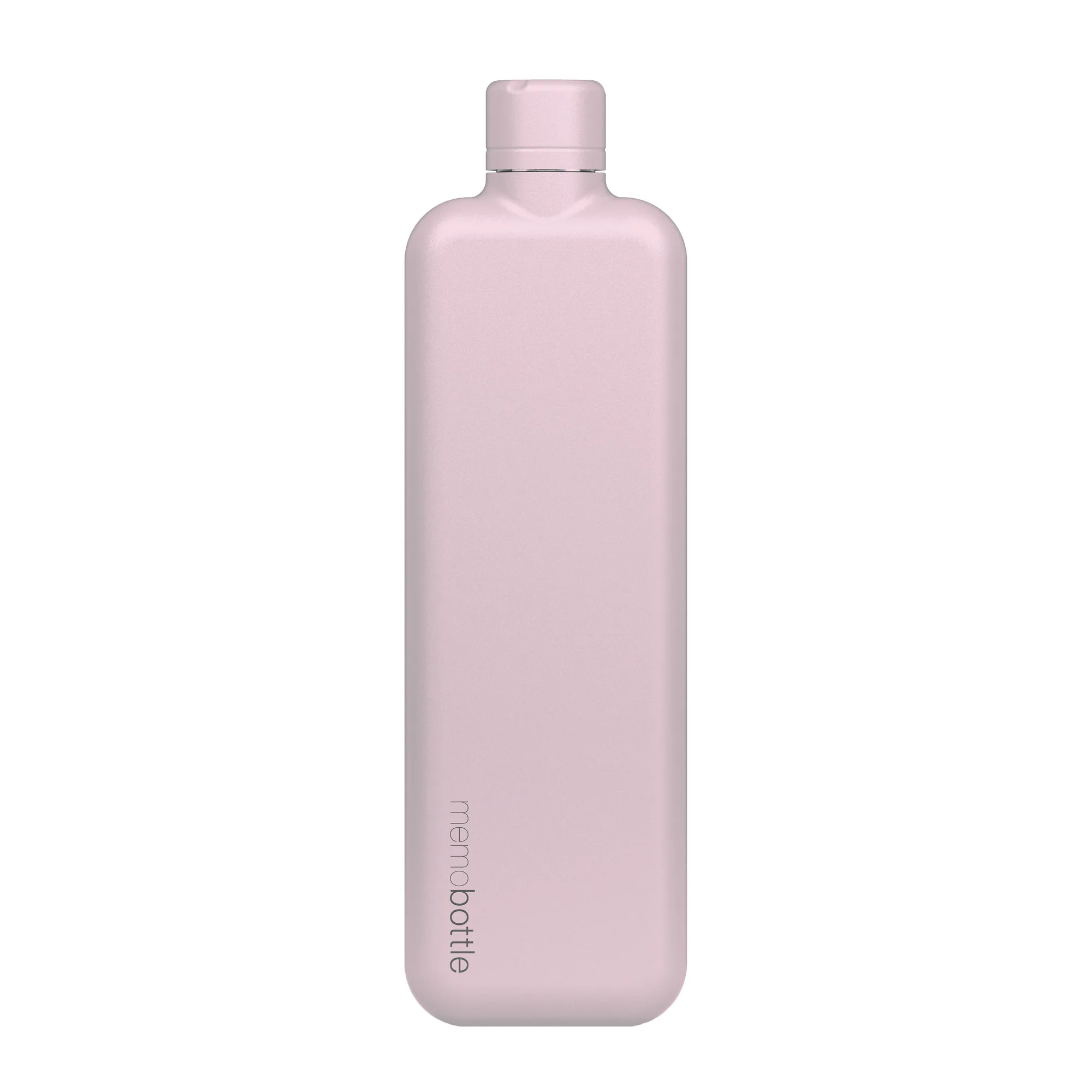 Slim memobottle (Stainless Steel) - Pink Salt