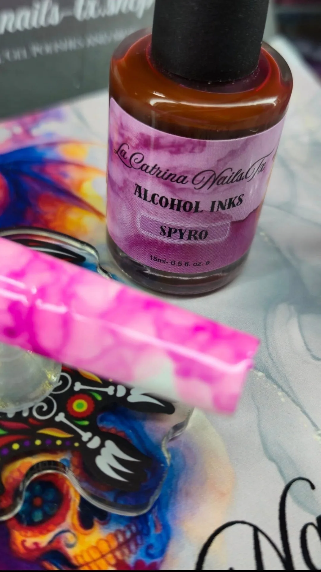 Alcohol Inks ~ Spyro