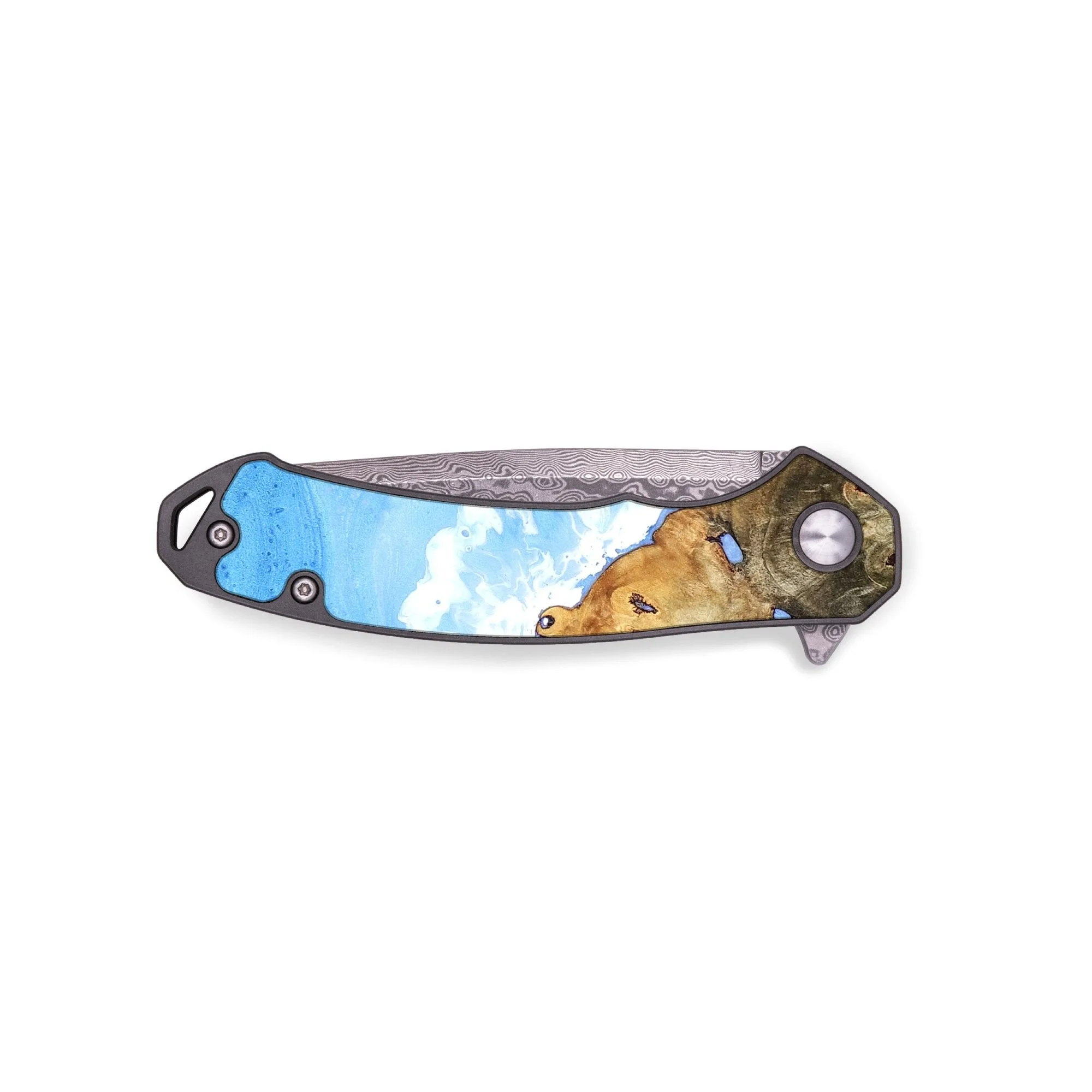 EDC Wood Pocket Knife - Azrael (Coastal, 824057)