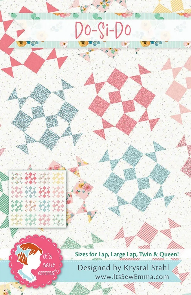 Do-Si-Do Quilt Pattern by It's Sew Emma