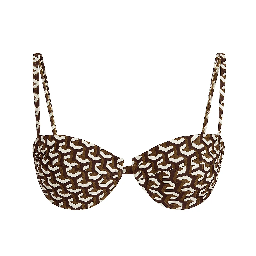 Aria Bikini Set | Brown