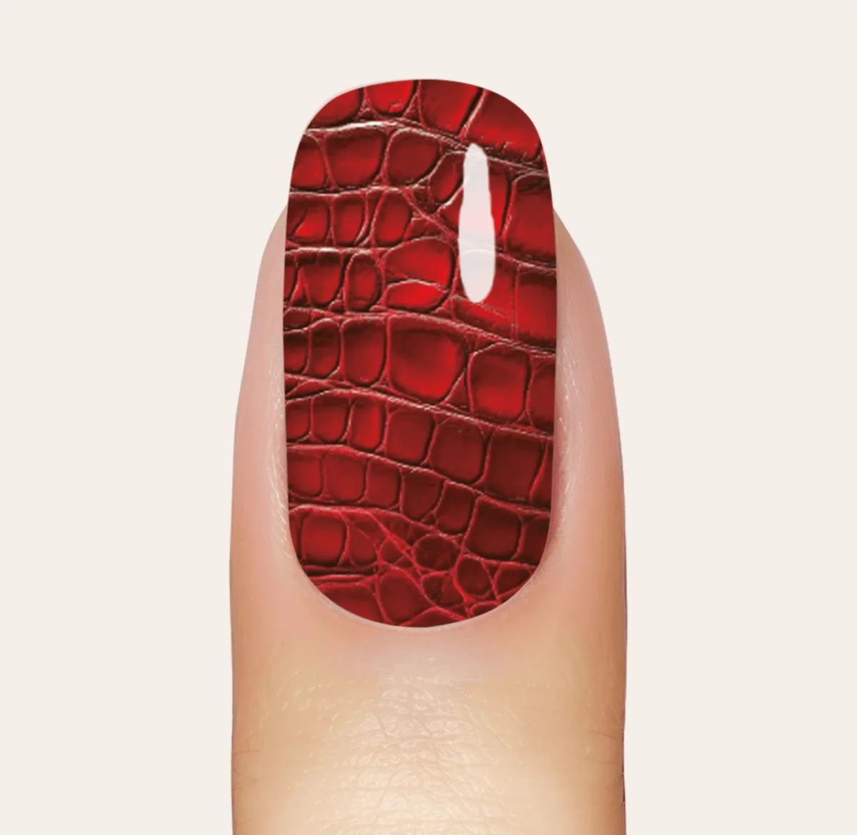 UV Gel: Croc Couture