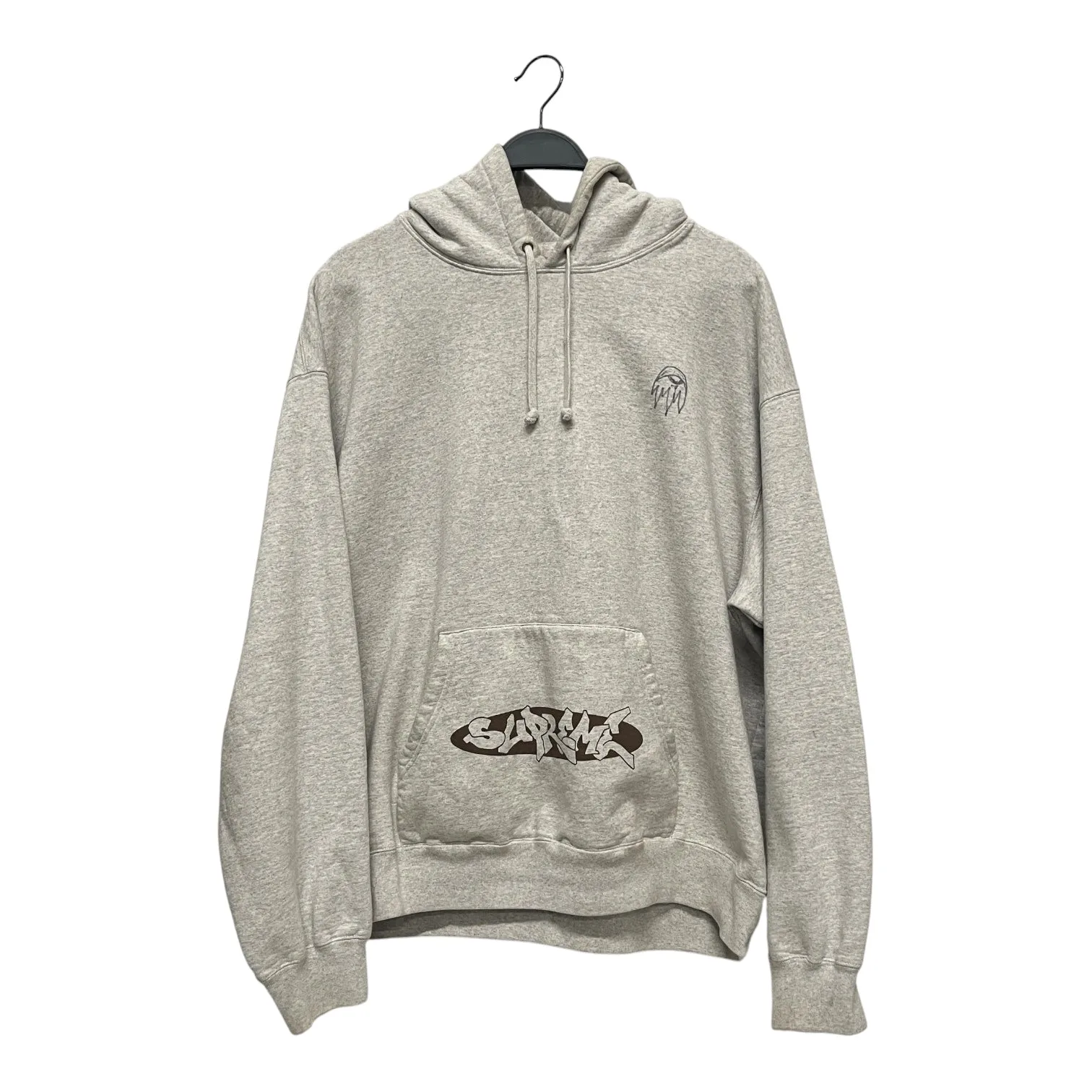 Supreme/Sudadera/XL/Algodón/Gris/Sudadera New World Order