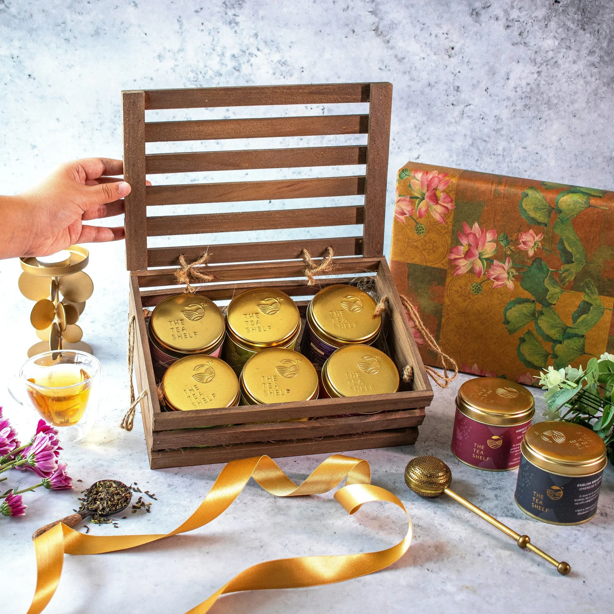 Kastanien-Tee-Geschenkbox: Ein besonderes Geschenk für Teeliebhaber
