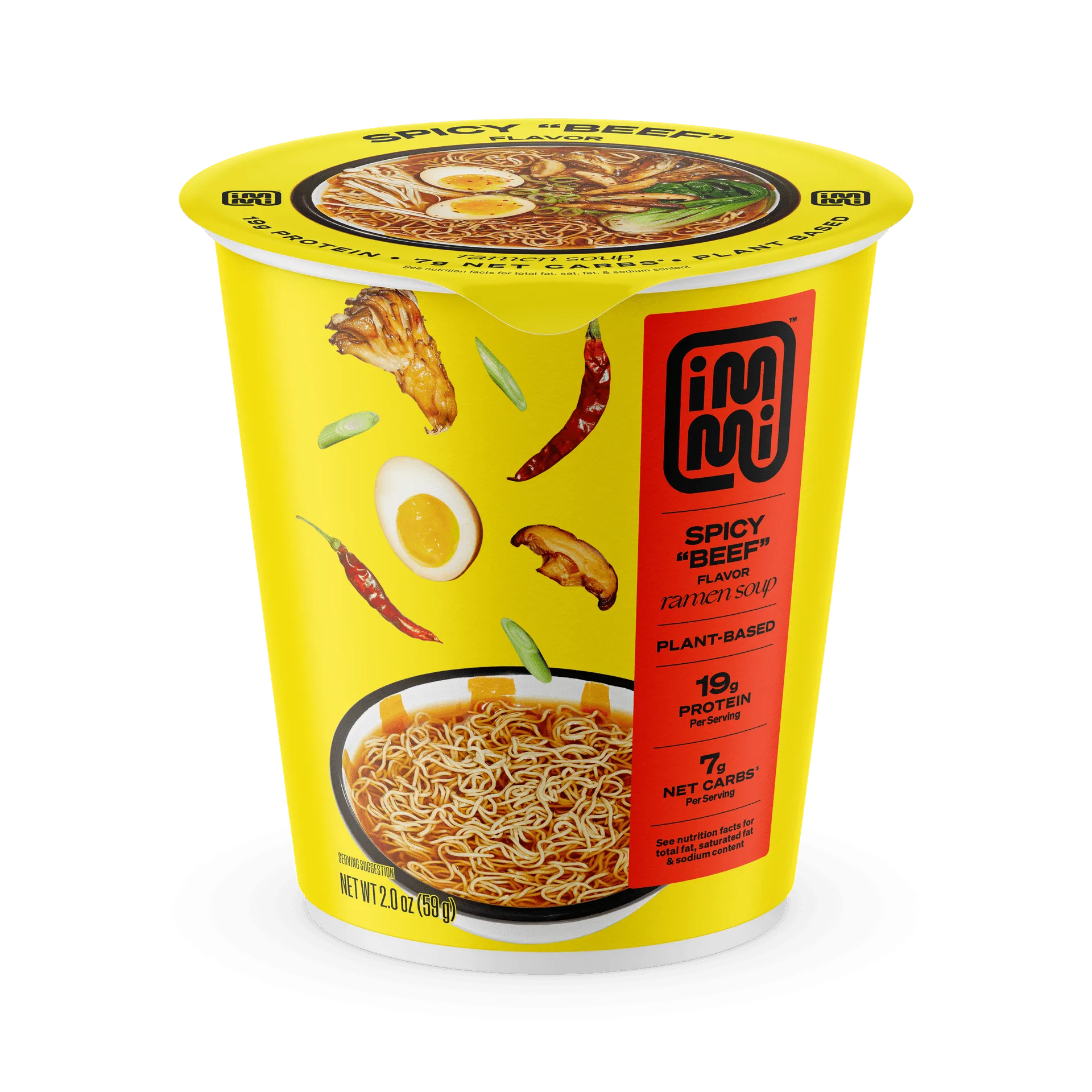 Mie Ramen Cangkir "Sapi" Pedas