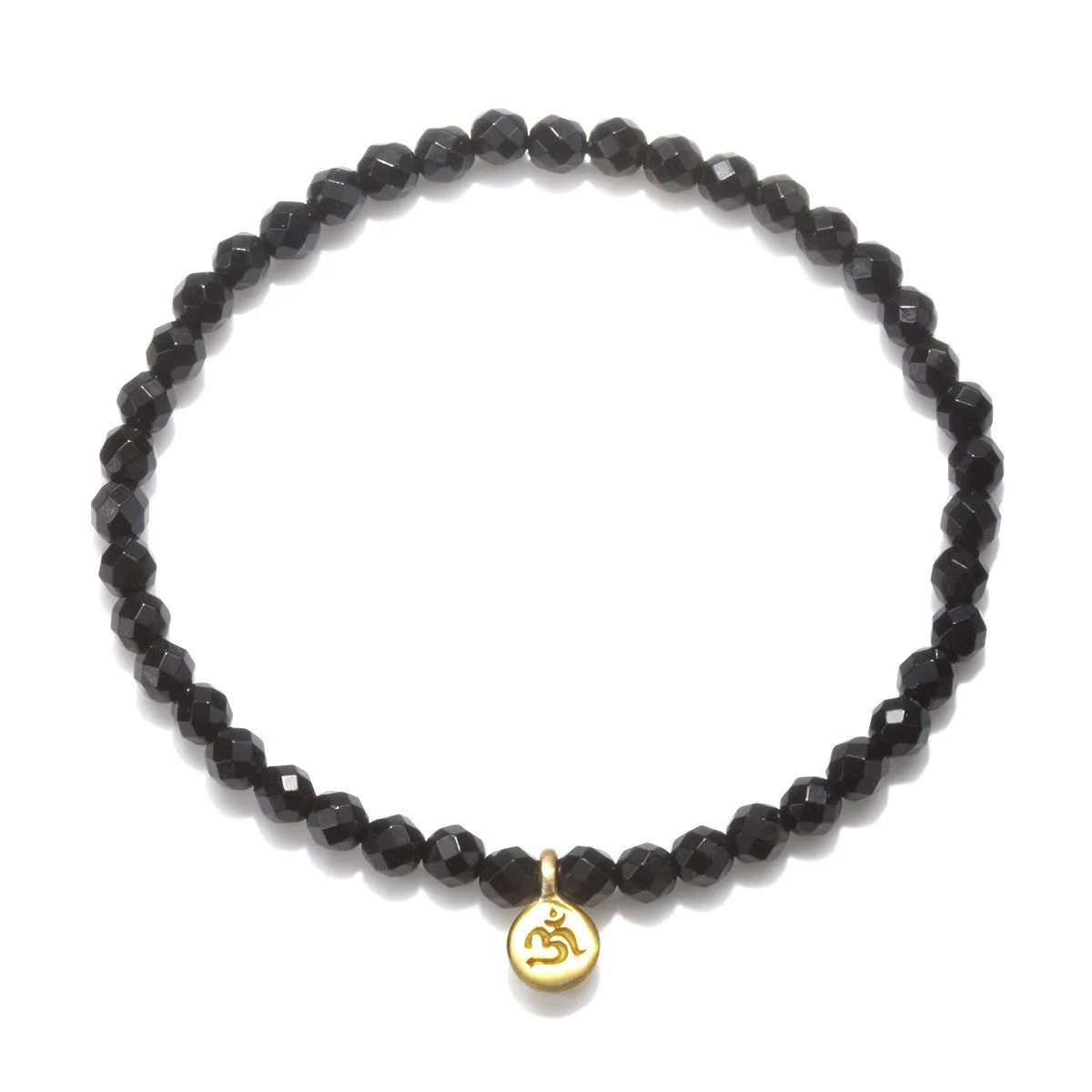 Bracciale in Onice Nero Gemma