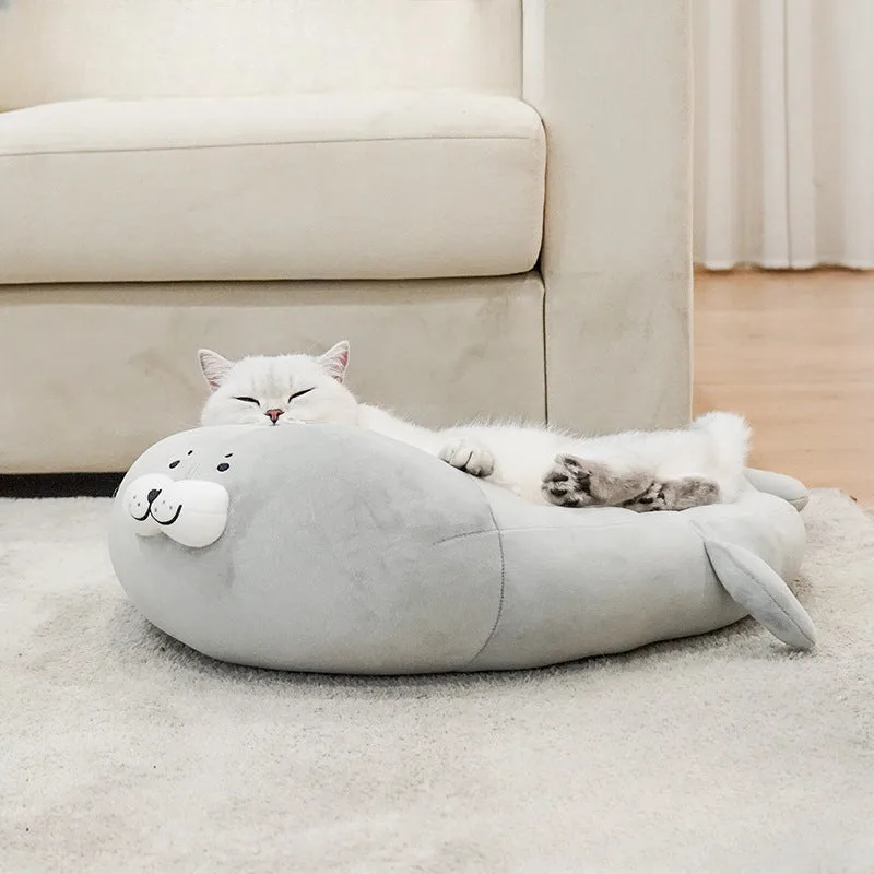 Zeze Seal Open Cat Pillow Bed