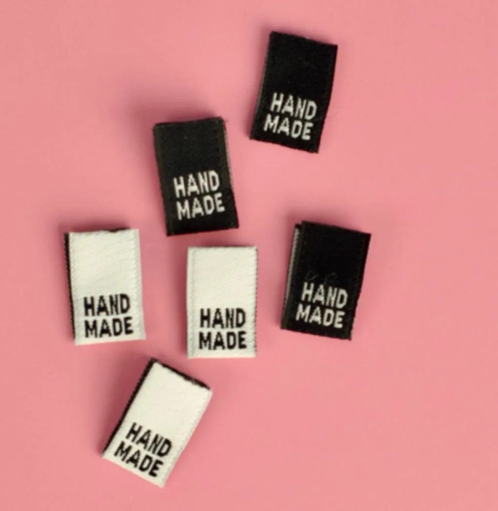 Mini Handmade Woven Labels