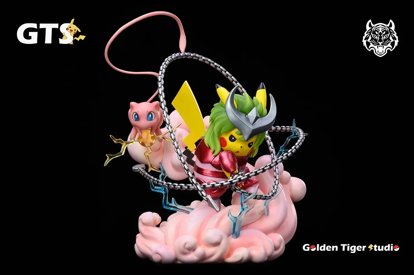 Statua Saint Seiya Shun Pikachu: un crossover da collezione