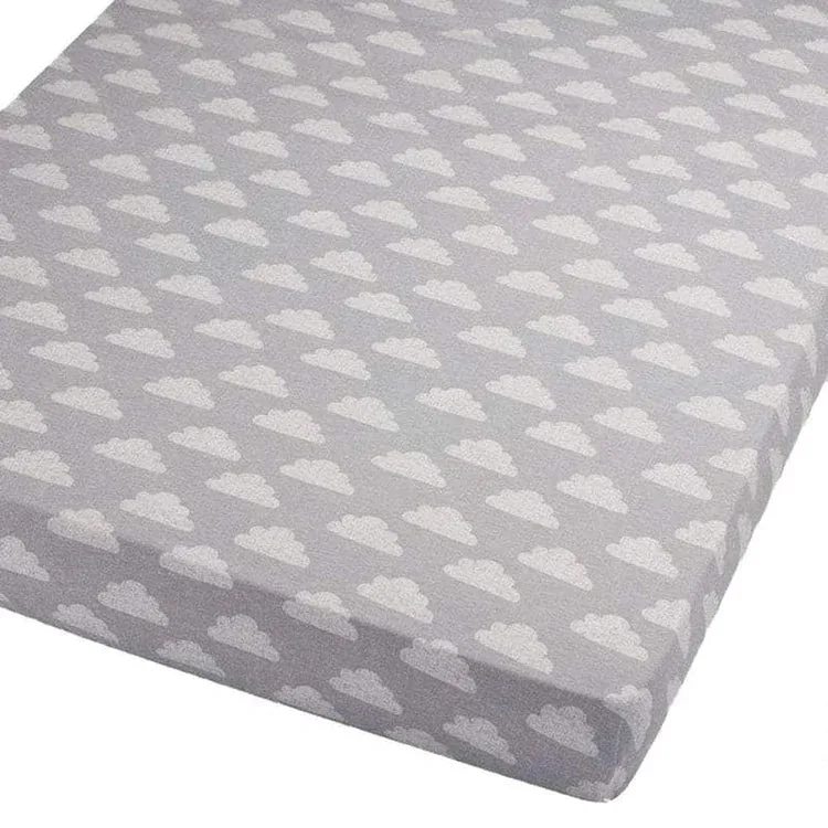 Bulk Buy Cot Bed Sheets - Clouds (box of 40)