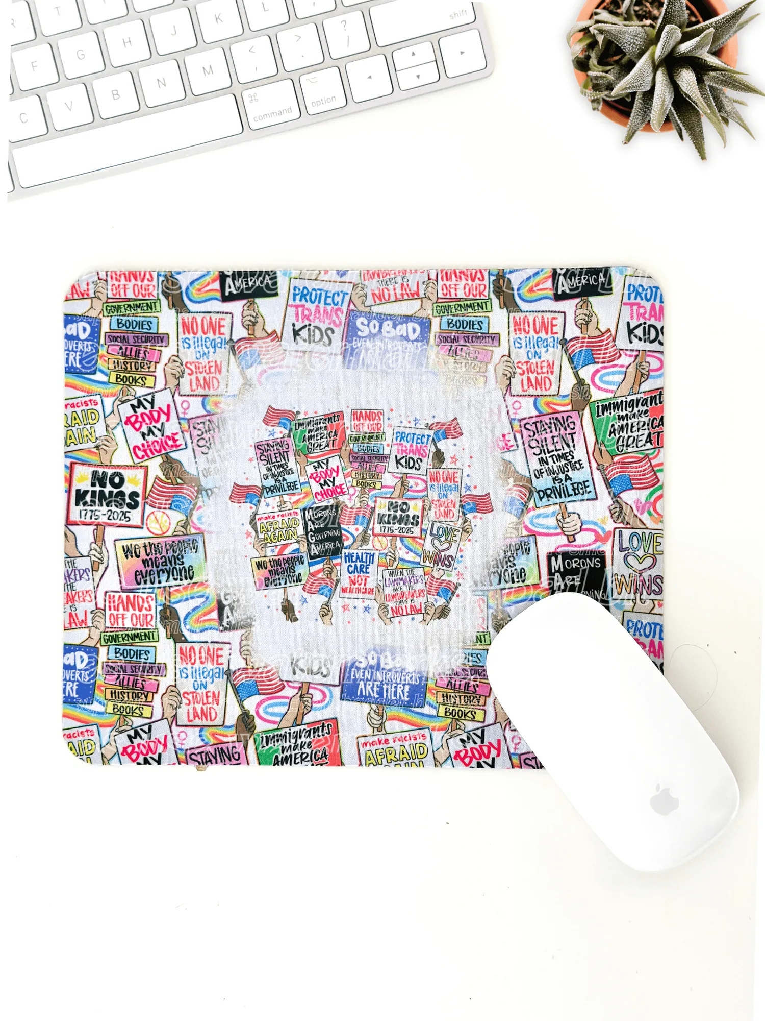 Protest Power Mousepad