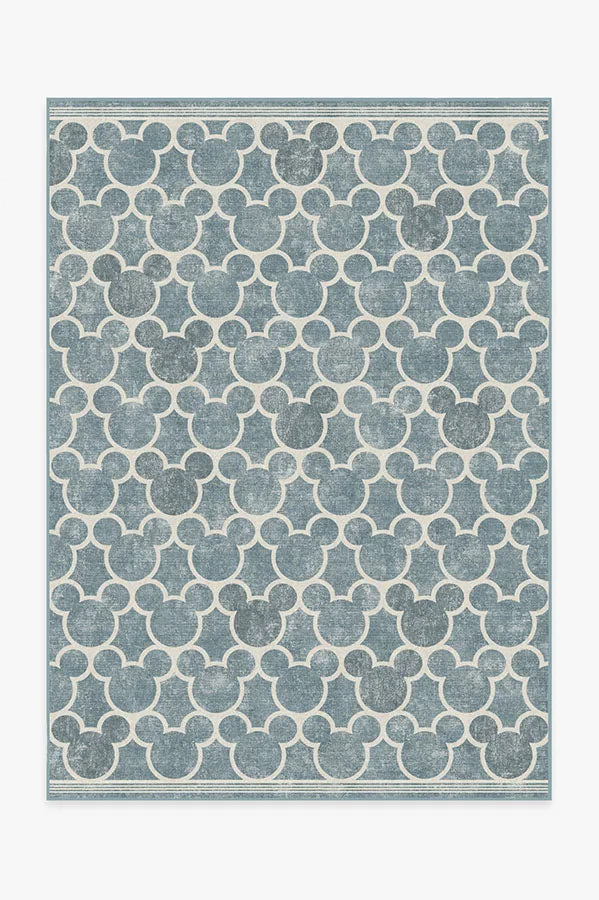 Mickey Trellis Leigrijs Vloerkleed