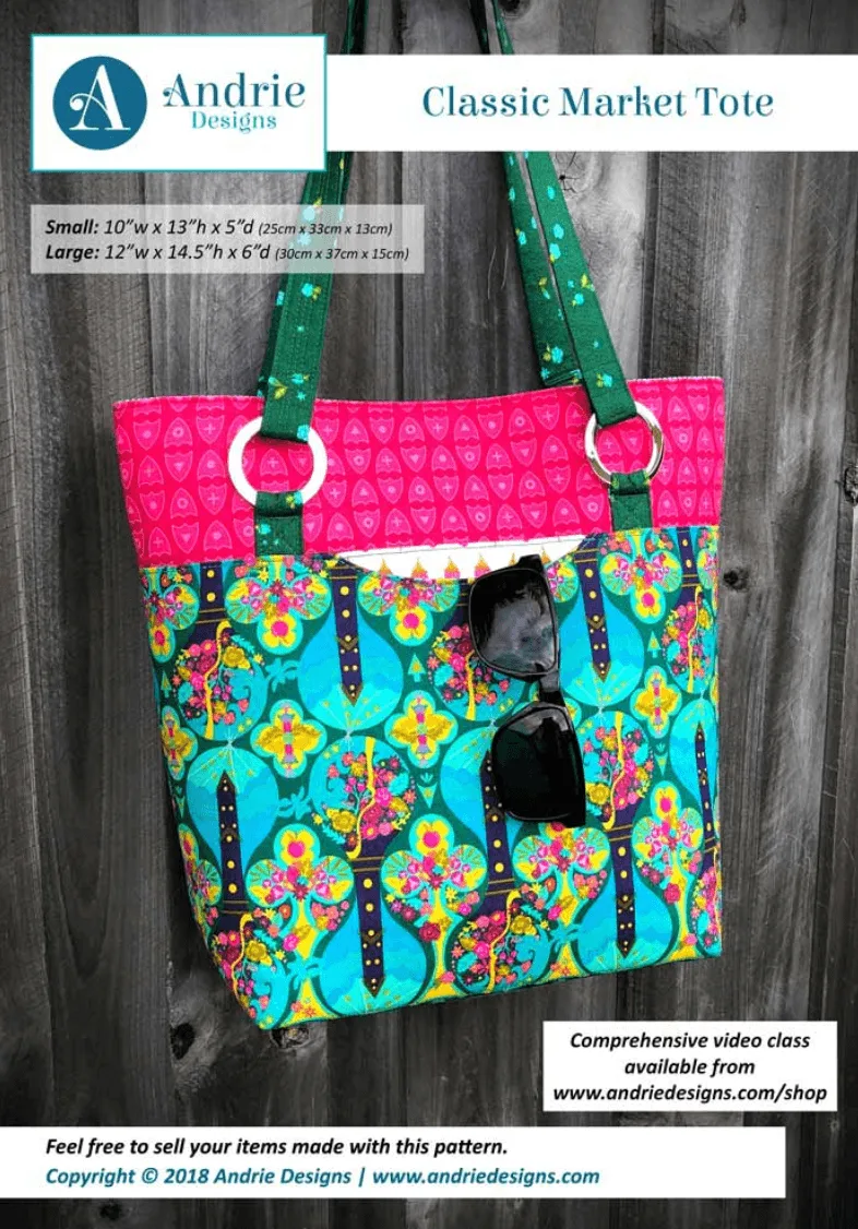 Classic Market Tote vs Carryall: Which Bag Pattern to Sew?