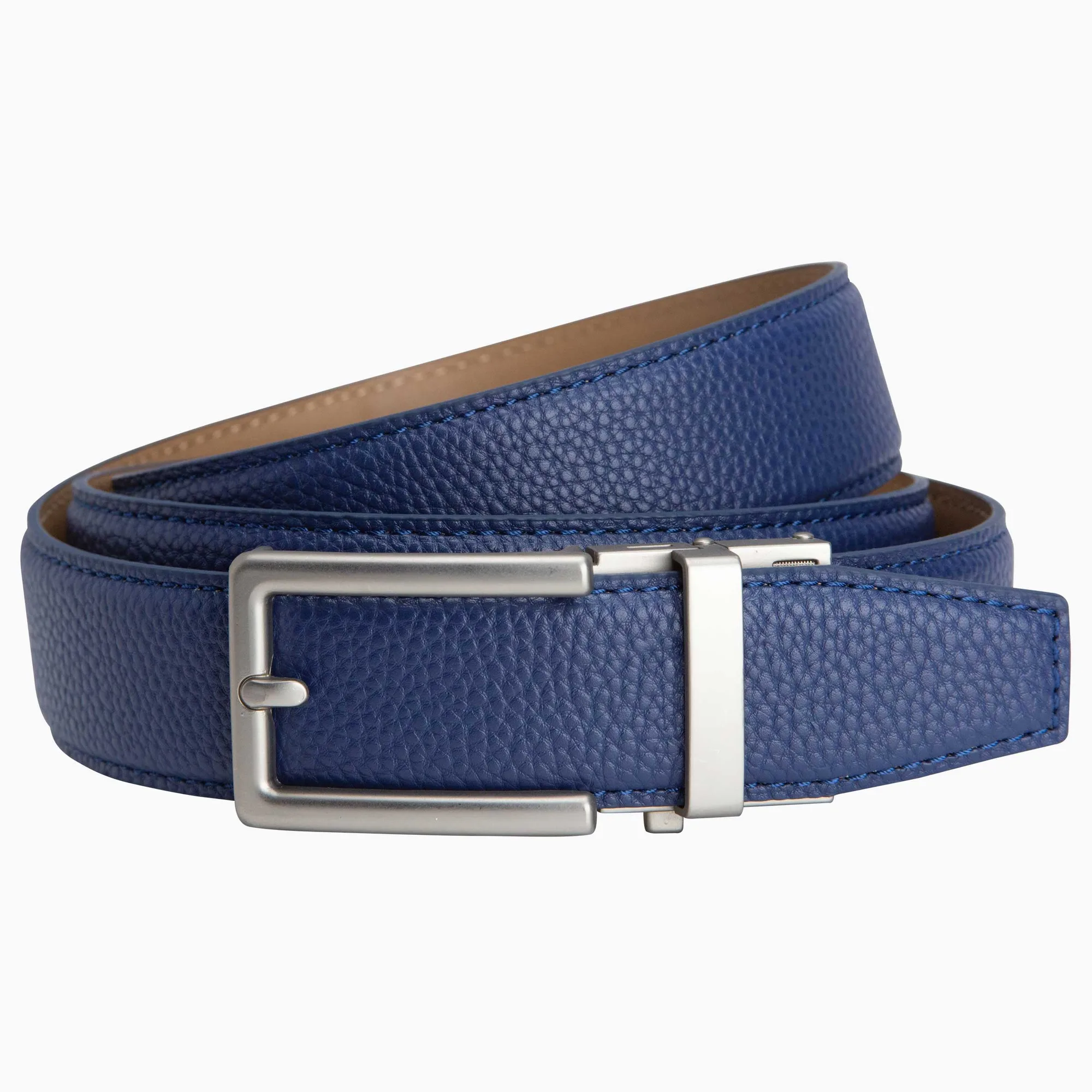 Neubelt Vegan Blue Golf Ratchet Belt 1.38" 35mm