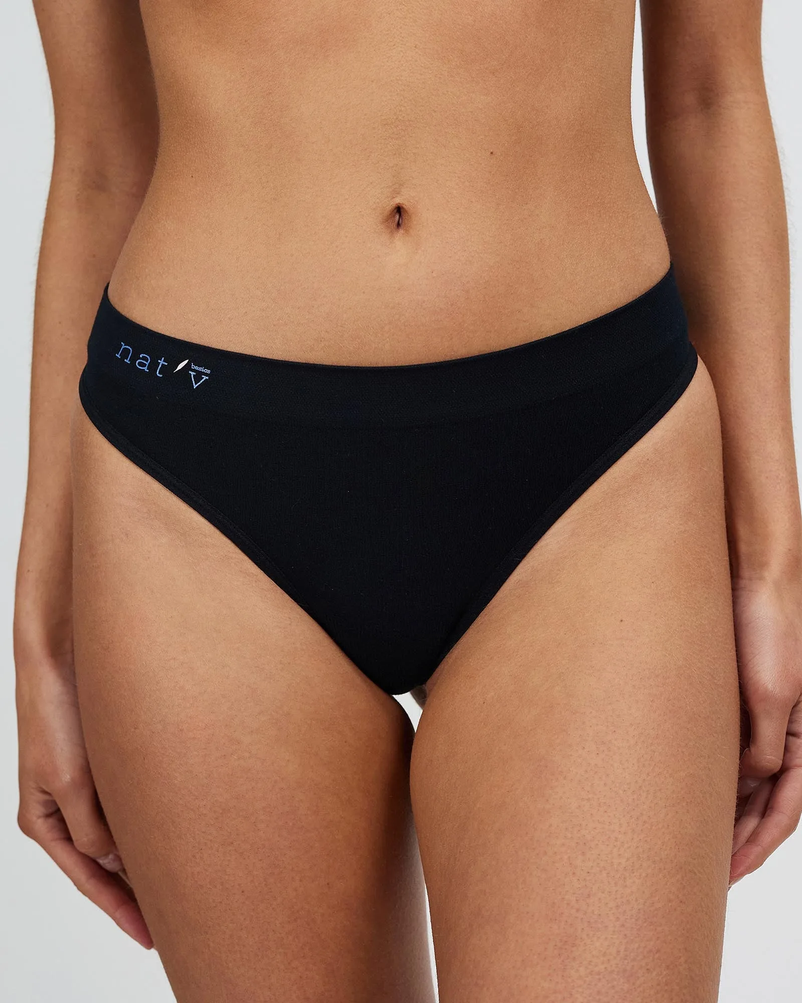 G-String مودال شقي - أسود