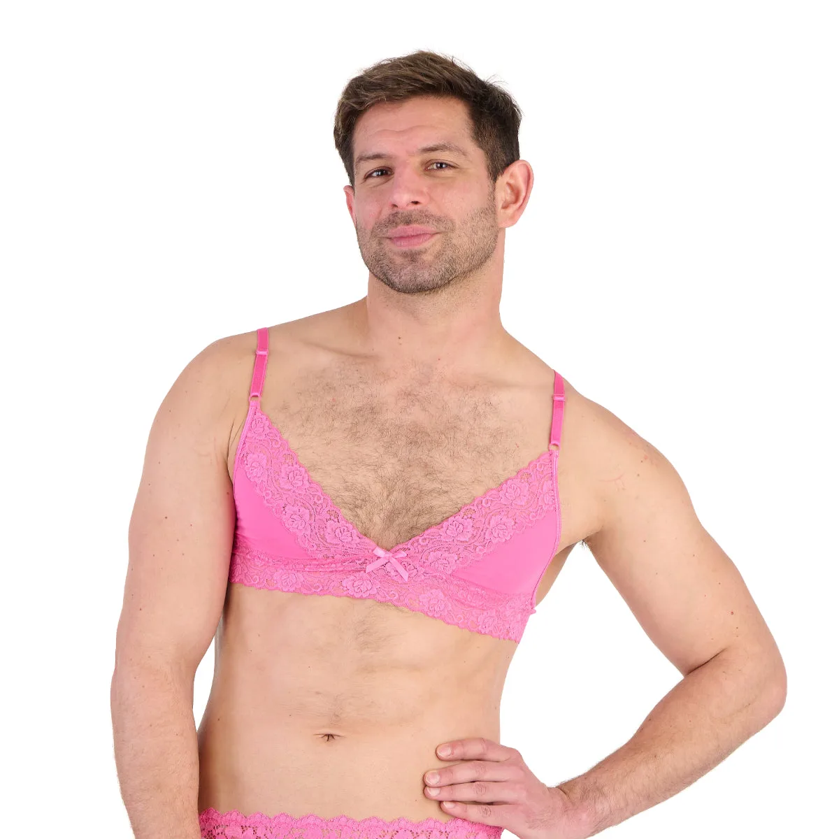 Reggiseno Prowler in Pizzo Rosa