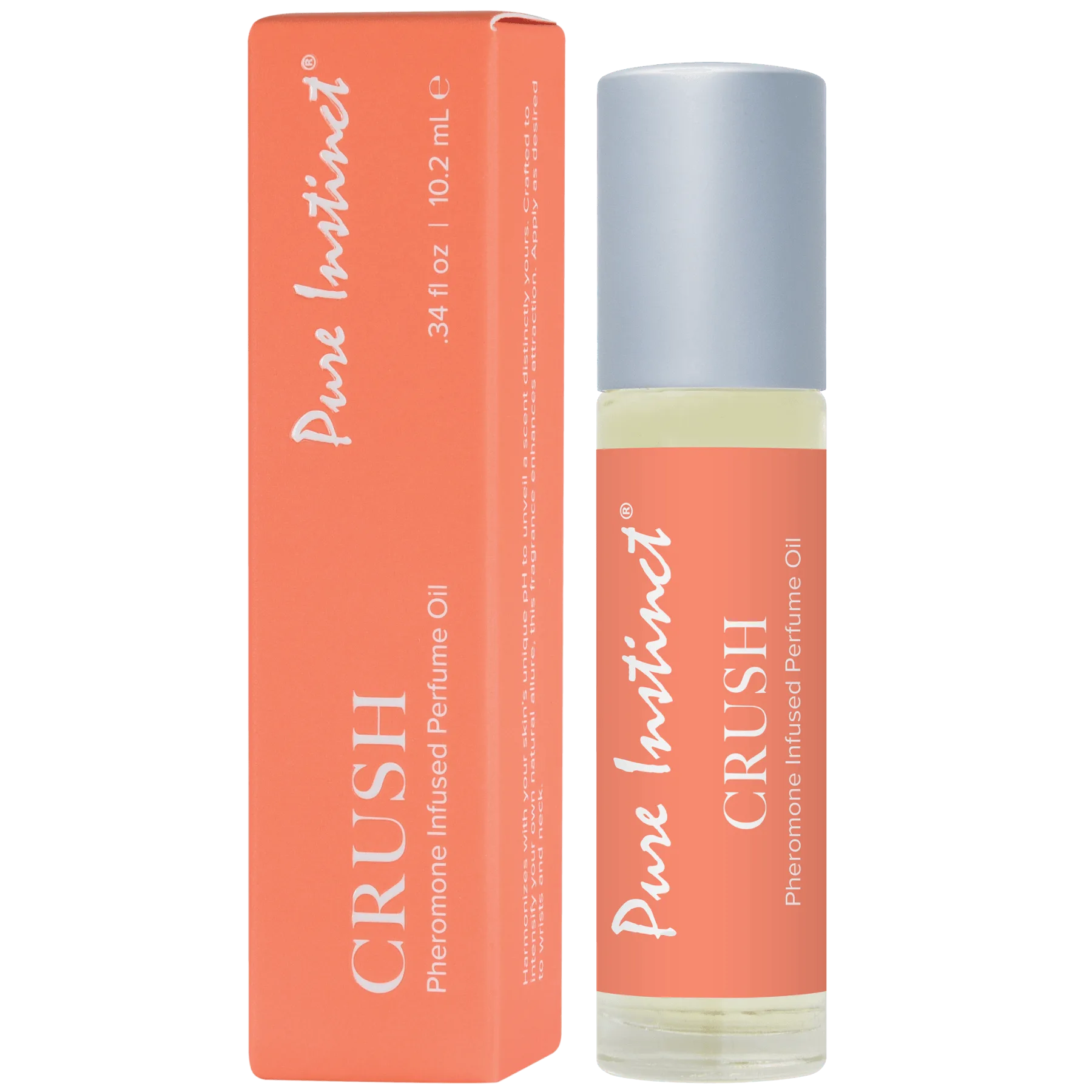 Pure Instinct Crush .34Oz | 10Ml - Pheromone Infused Perfume Oil Roll-On