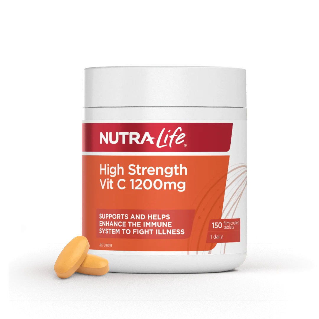 High Strength Vitamin C 1200mg 150t