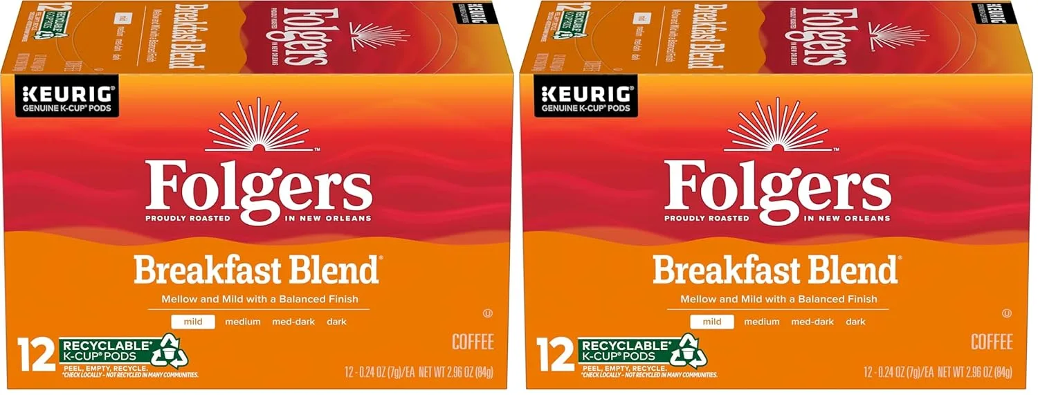 วิธีชง Folgers Breakfast Blend Pods เพื่อรสชาติที่นุ่มนวลขึ้น